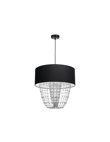 Milagro ALMERIA BLACK/CHROME 1xE27 pendant lamp MLP6432 - product 2