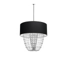 Pendant lamps - Milagro ALMERIA BLACK/CHROME 1xE27 pendant lamp MLP6432 - product 3