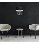 Milagro Lampa wisząca ALMERIA BLACK/CHROME 1xE27 MLP6432