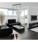 Milagro Lampa wisząca ALMERIA SILVER/BLACK 3xE27 MLP6435