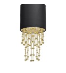 Pendant lamps - Milagro ALMERIA BLACK/GOLD 1xE27 pendant lamp MLP6439 - product 4