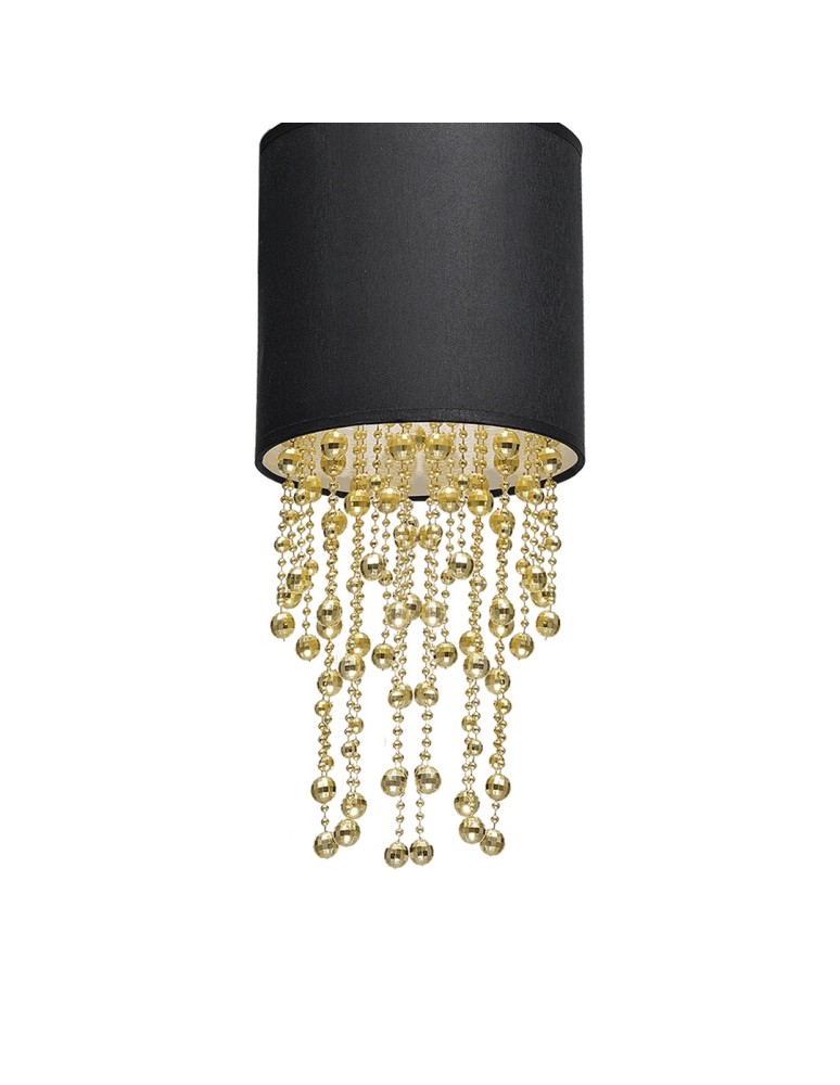 Pendant lamps - Milagro ALMERIA BLACK/GOLD 1xE27 pendant lamp MLP6439 - product kolory-swiatla.pl 4