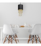 Pendant lamps - Milagro ALMERIA BLACK/GOLD 1xE27 pendant lamp MLP6439 - product 5