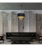 Milagro Lampa wisząca ALMERIA BLACK/GOLD 1xE27 MLP6441