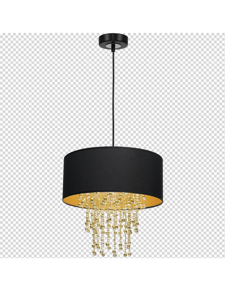 Milagro Lampa wisząca ALMERIA BLACK/GOLD 1xE27 MLP6441