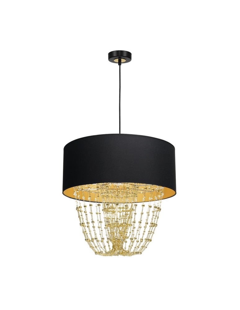 Milagro Lampa wisząca ALMERIA BLACK/GOLD 1xE27 MLP6442