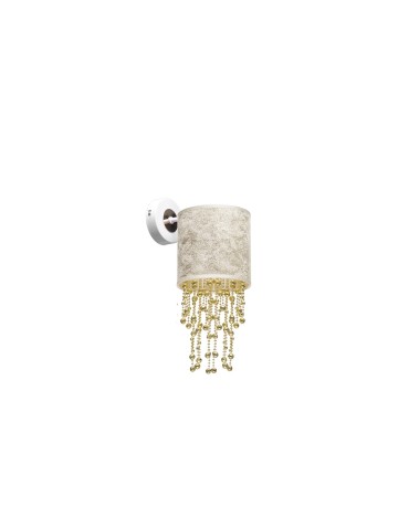 Milagro Wall lamp ALMERIA WHITE/GOLD 1xE27 MLP6443 - product 2