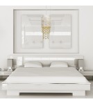 Pendant lamps - Milagro ALMERIA WHITE/GOLD 1xE27 pendant lamp MLP6444 - product 5