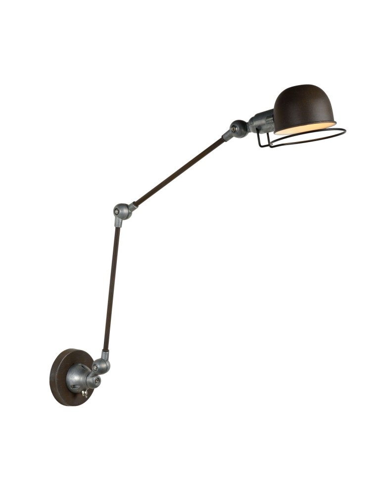 Cantilever wall lamps - LUCIDE HONORE 1x40W E14 230V 45252/11/97 Wall lamp. - product kolory-swiatla.pl 5