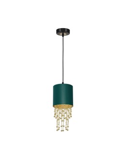 Milagro Lampa wisząca ALMERIA GREEN/GOLD 1xE27 MLP6449 - produkt 2