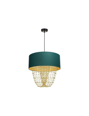 Milagro Lampa wisząca ALMERIA GREEN/GOLD 1xE27 MLP6452 - produkt 2