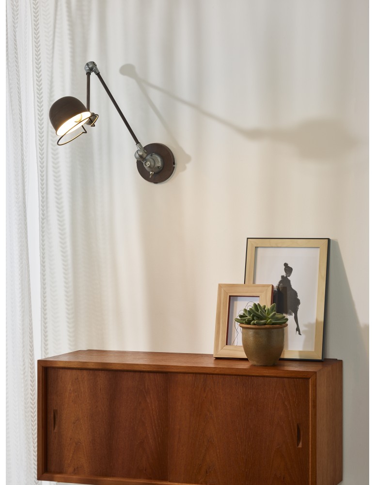 Cantilever wall lamps - LUCIDE HONORE 1x40W E14 230V 45252/11/97 Wall lamp. - product kolory-swiatla.pl 9