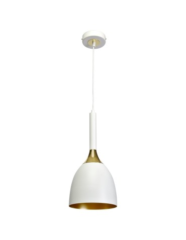 Milagro Lampa wisząca CLARK WHITE/GOLD 1xE27 MLP6219 - produkt 2