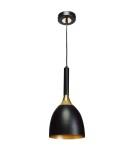 Pendant lamps - Milagro CLARK BLACK/GOLD 1xE27 pendant lamp MLP6221 - product 2