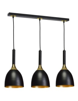 Milagro Lampa wisząca CLARK BLACK/GOLD 3xE27 MLP6222 - produkt 2