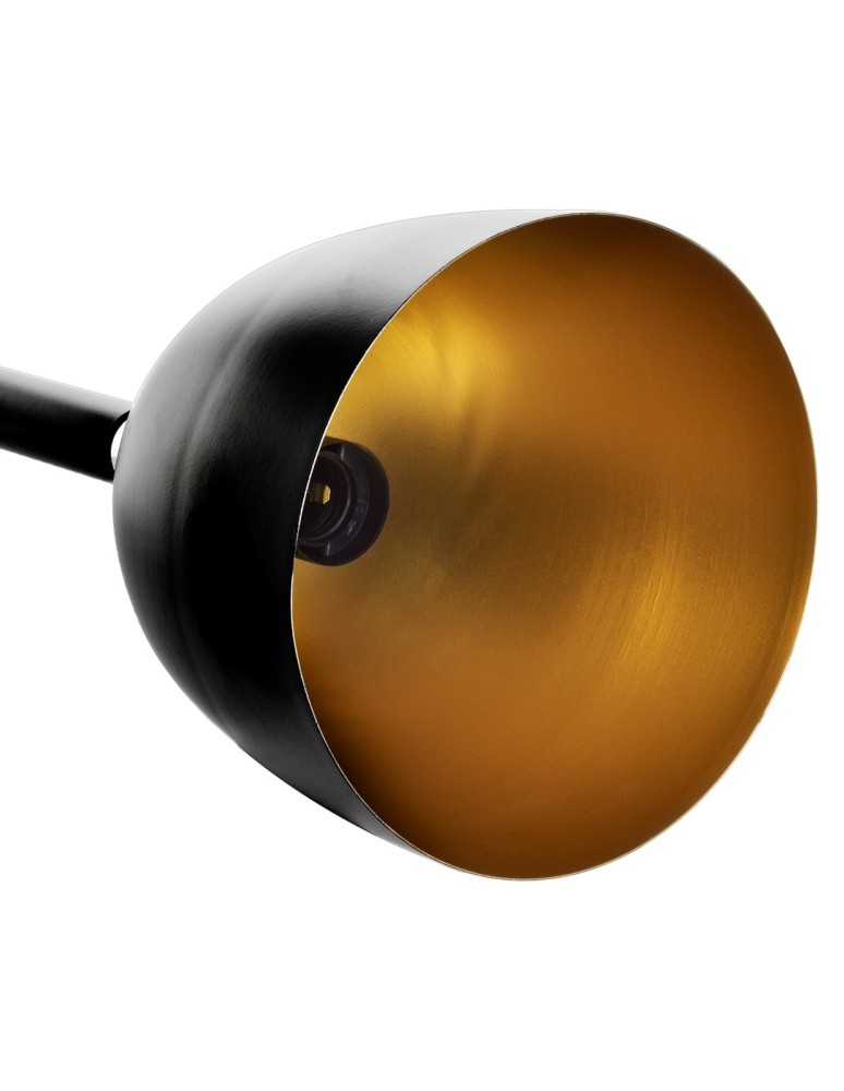 Pendant lamps - Milagro CLARK BLACK/GOLD pendant lamp 3xE27 MLP6222 - product kolory-swiatla.pl 3