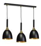 Milagro Lampa wisząca CLARK BLACK/GOLD 3xE27 MLP6222