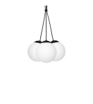Pendant lamps - Milagro LIMA BLACK 3xE14 pendant lamp MLP6523 - product 3