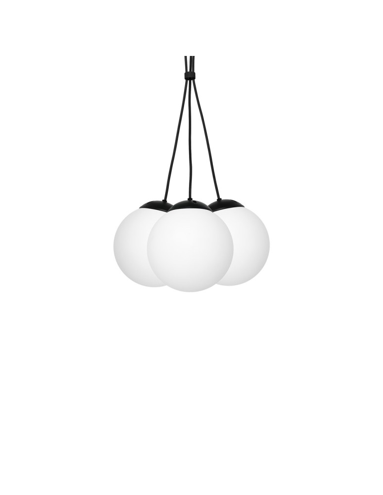 Pendant lamps - Milagro LIMA BLACK 3xE14 pendant lamp MLP6523 - product kolory-swiatla.pl 3