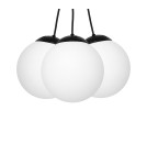 Pendant lamps - Milagro LIMA BLACK 3xE14 pendant lamp MLP6523 - product 4
