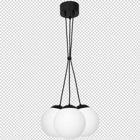 Milagro Lampa wisząca LIMA BLACK 3xE14 MLP6523