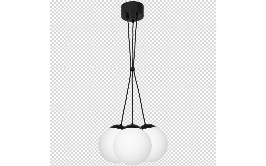 Milagro Lampa wisząca LIMA BLACK 3xE14 MLP6523