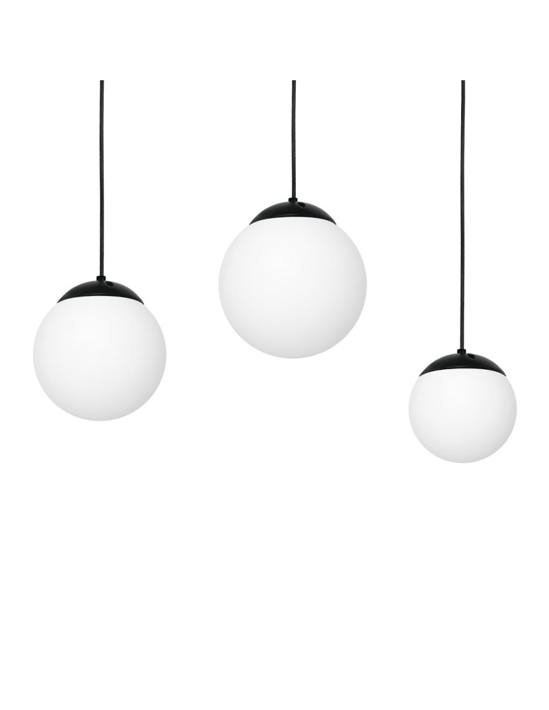 Milagro Lampa wisząca LIMA BLACK 3xE14 MLP6524