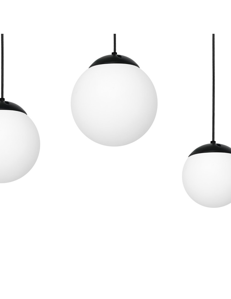 Milagro Lampa wisząca LIMA BLACK 3xE14 MLP6524