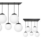 Milagro Lampa wisząca LIMA BLACK 5xE14 MLP6525 Milagro Lampa wisząca LIMA BLACK 5xE14 MLP6525