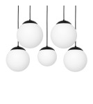 Milagro Lampa wisząca LIMA BLACK 5xE14 MLP6525 Milagro Lampa wisząca LIMA BLACK 5xE14 MLP6525