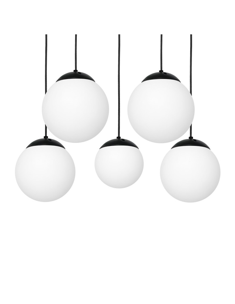 Milagro Lampa wisząca LIMA BLACK 5xE14 MLP6525 Milagro Lampa wisząca LIMA BLACK 5xE14 MLP6525