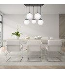 Pendant lamps - Milagro LIMA BLACK 5xE14 pendant lamp MLP6525 - product 6