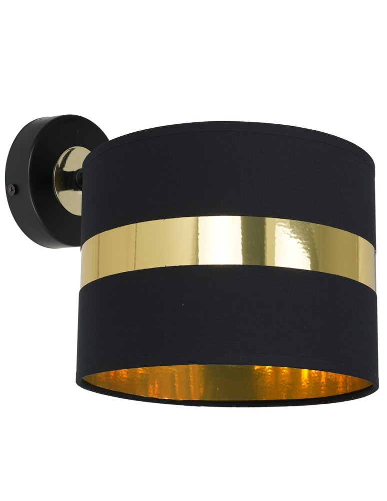 Milagro Kinkiet PALMIRA BLACK / GOLD 1xE27 60W MLP6317