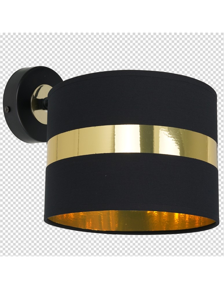 Milagro Kinkiet PALMIRA BLACK / GOLD 1xE27 60W MLP6317