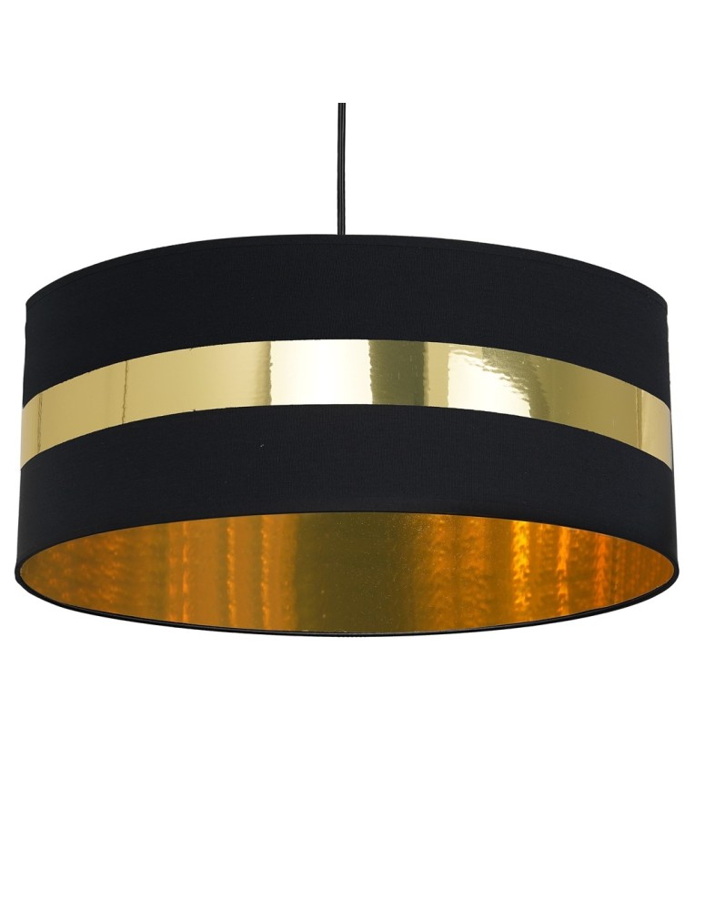 Milagro Lampa wisząca PALMIRA BLACK / GOLD 1xE27 60W MLP6318