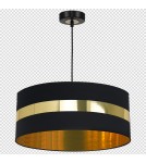 Milagro Lampa wisząca PALMIRA BLACK / GOLD 1xE27 60W MLP6318