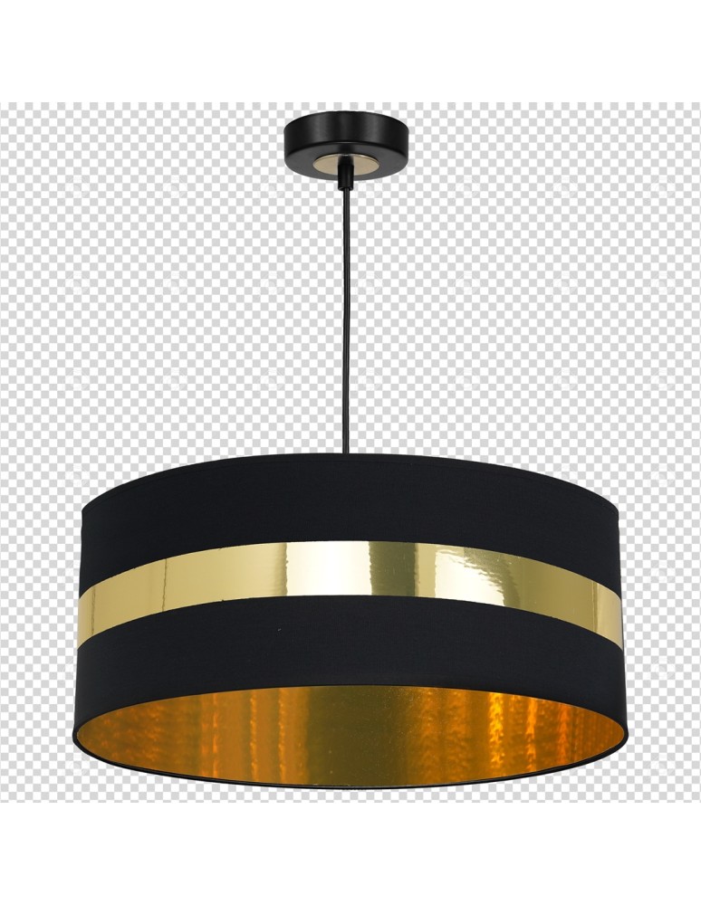 Milagro Lampa wisząca PALMIRA BLACK / GOLD 1xE27 60W MLP6318