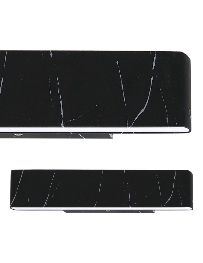 Milagro Kinkiet PIERCE BLACK 12W LED ML6471