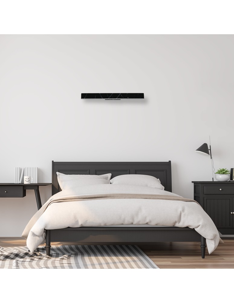 Wall lamps - Milagro PIERCE BLACK 24W LED wall lamp ML6472 - product kolory-swiatla.pl 5