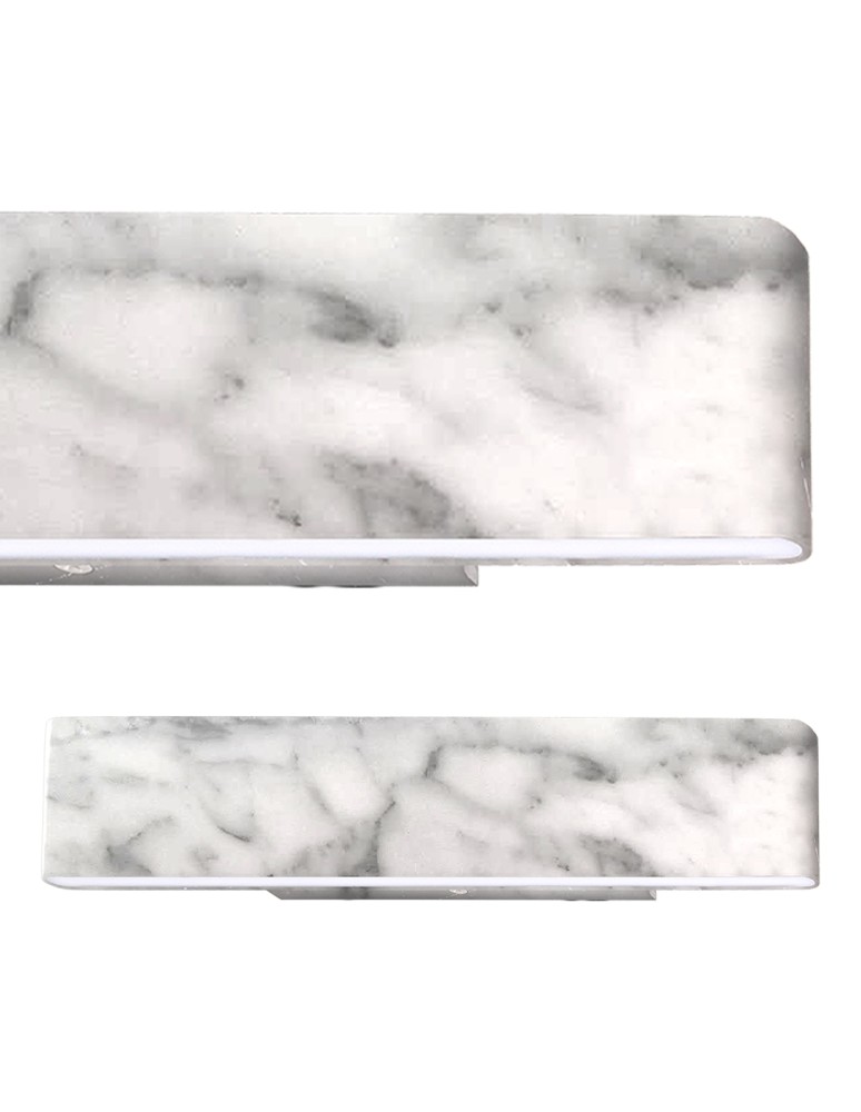 Wall lamps - Milagro PIERCE WHITE 12W LED wall lamp ML6474 - product kolory-swiatla.pl 1