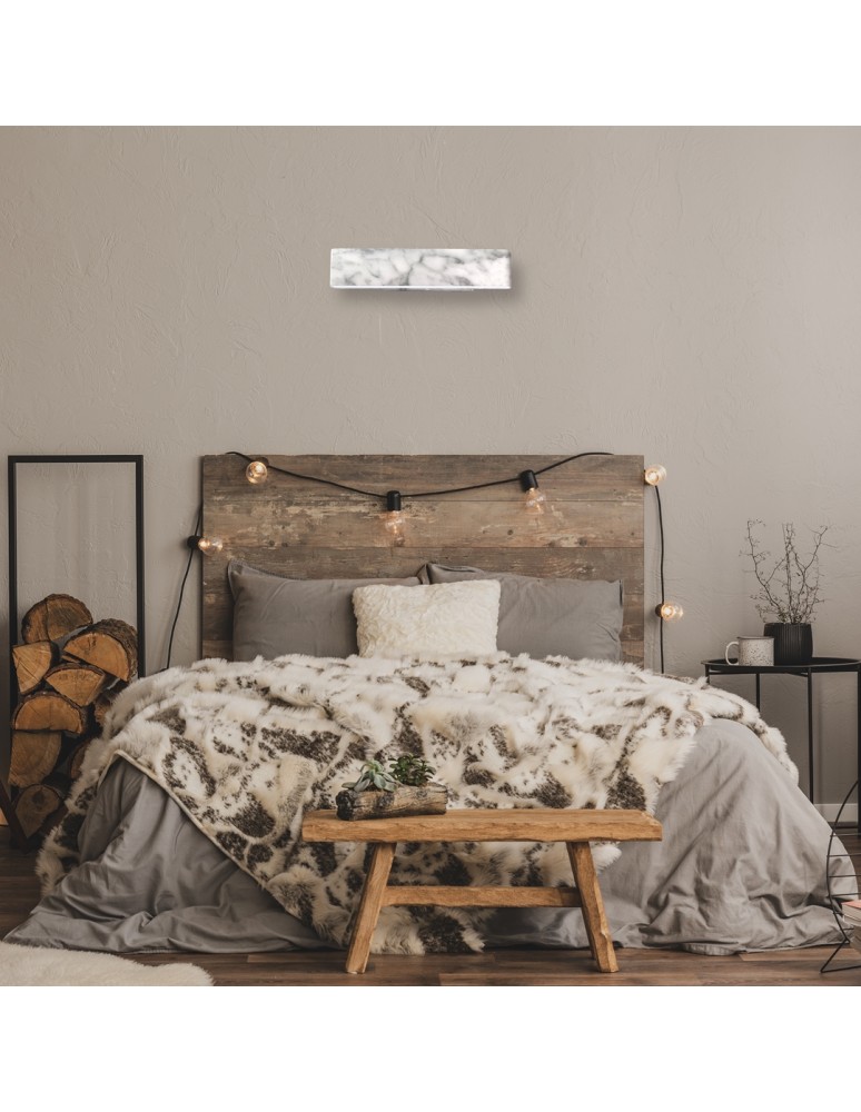 Wall lamps - Milagro PIERCE WHITE 12W LED wall lamp ML6474 - product kolory-swiatla.pl 6