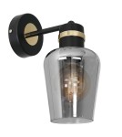 Wall lamps - Milagro Wall lamp RICHMOND BLACK / GOLD 1xE27 MLP6536 - product 2