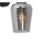 Milagro Kinkiet RICHMOND BLACK / GOLD 1xE27 MLP6536