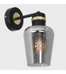 Wall lamps - Milagro Wall lamp RICHMOND BLACK / GOLD 1xE27 MLP6536 - product 8