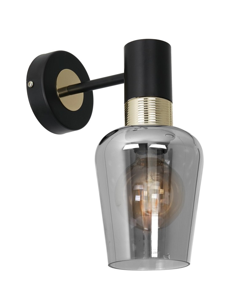 Milagro Kinkiet ROMA BLACK 1xE27 MLP6483