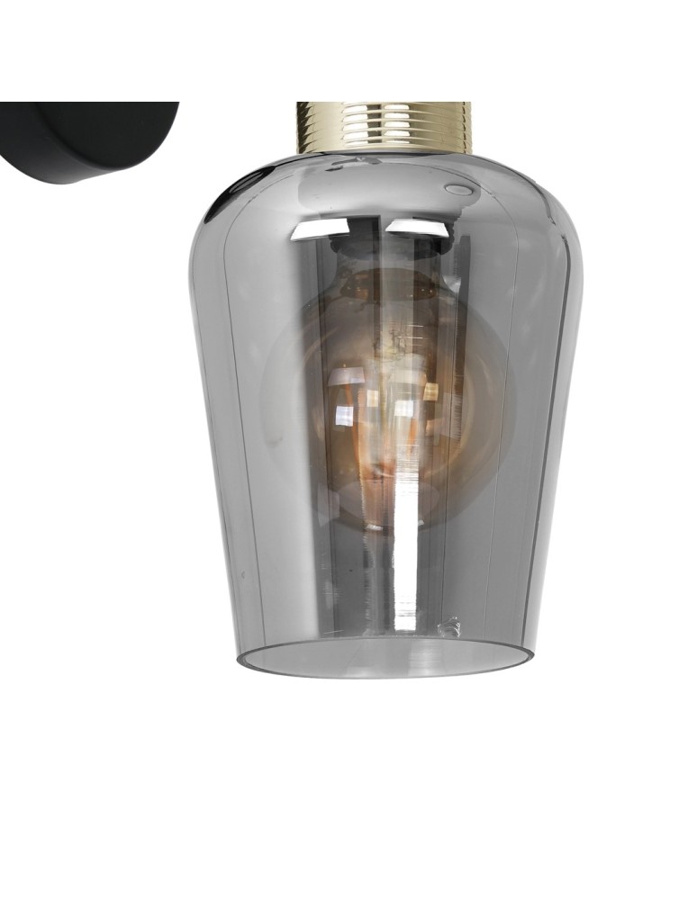 Milagro Kinkiet ROMA BLACK 1xE27 MLP6483