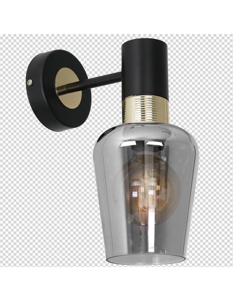 Wall lamps - Milagro Wall lamp ROMA BLACK 1xE27 MLP6483 - product kolory-swiatla.pl 8