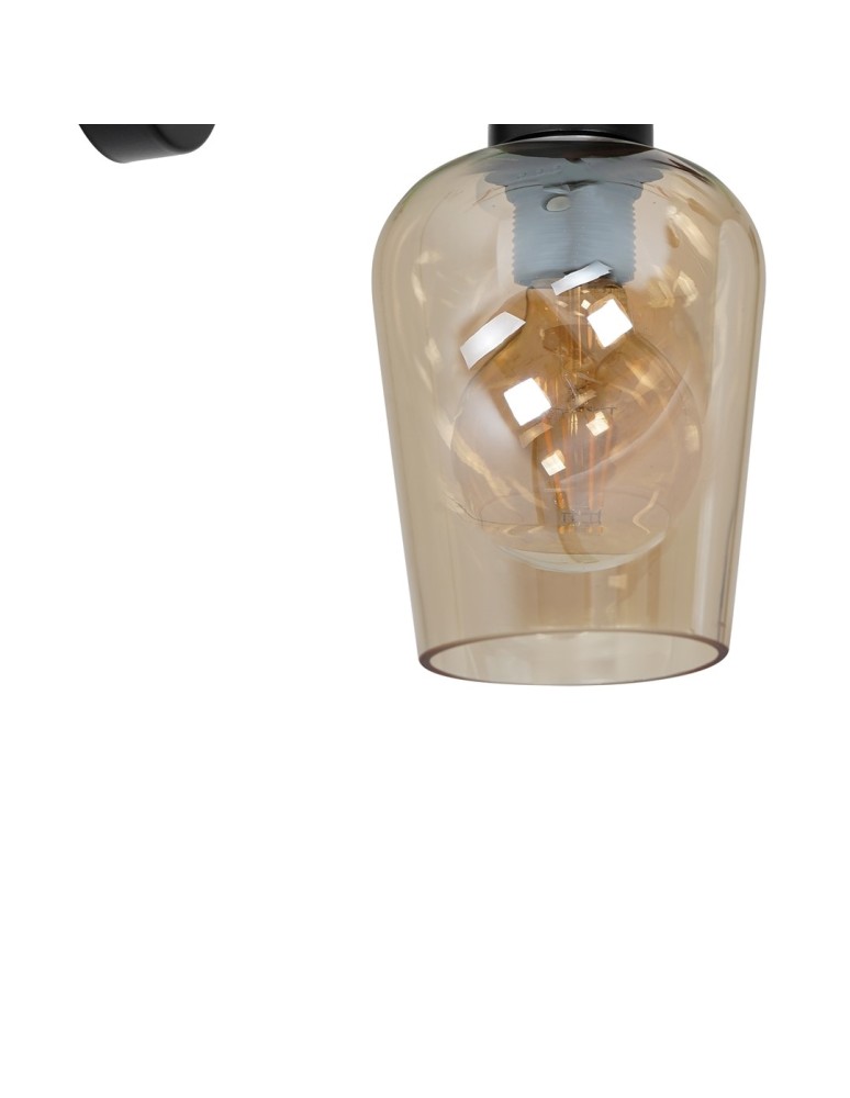 Milagro Kinkiet SANTIAGO AMBER 1xE27 MLP6601 Milagro Kinkiet SANTIAGO AMBER 1xE27 MLP6601