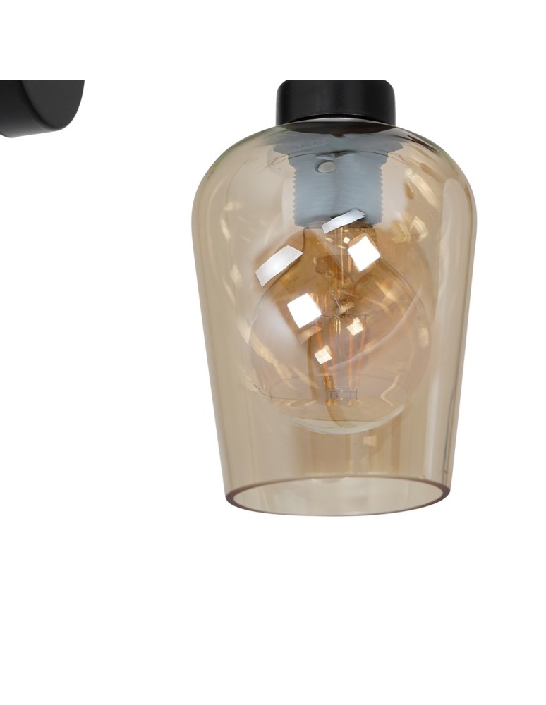 Milagro Kinkiet SANTIAGO AMBER 1xE27 MLP6601 Milagro Kinkiet SANTIAGO AMBER 1xE27 MLP6601