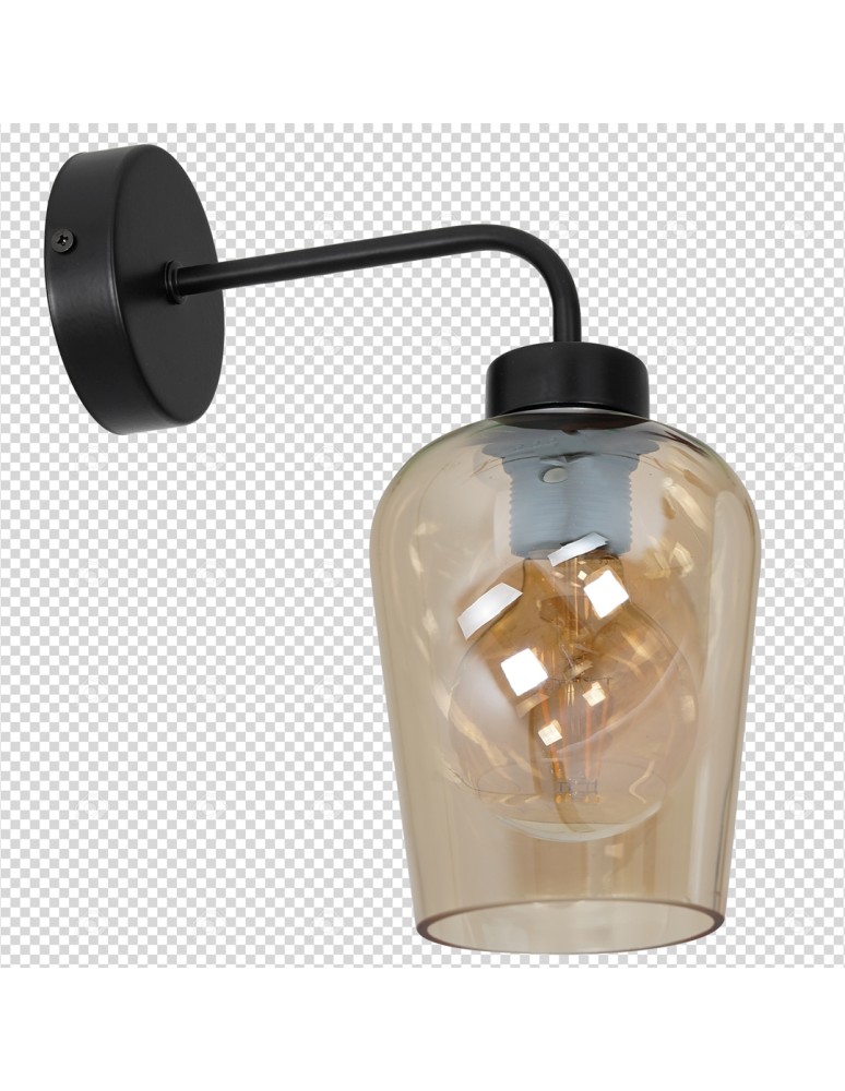 Milagro Kinkiet SANTIAGO AMBER 1xE27 MLP6601 Milagro Kinkiet SANTIAGO AMBER 1xE27 MLP6601